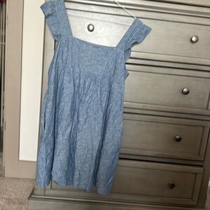 Draper James chambray baby doll dress